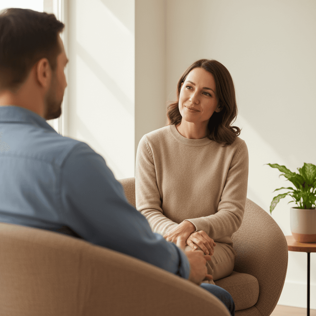 Supportive recovery counseling session